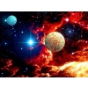 Obrazy diamentowe 5d 30 x 40 cm - planety kosmos